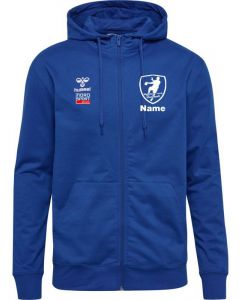 hmlGO 2.0 ZIP HOODIE - BLAU