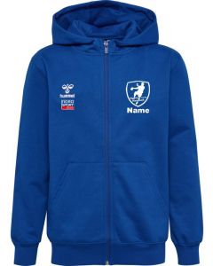 hmlGO 2.0 ZIP HOODIE KIDS - BLAU