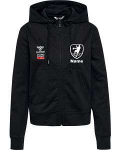 hmlGO 2.0 ZIP HOODIE WOMAN - SCHWARZ
