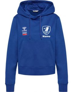 hmlGO 2.0 HOODIE WOMAN - BLAU